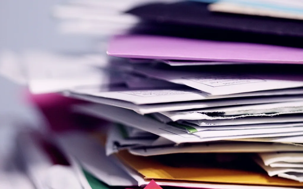 pile of printing papers